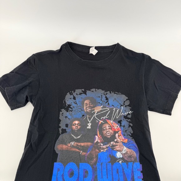 Pro DaDa Other - Pro DaDa Rod Wave Graphic Rap Tee Hip Hop Streetwear Shirt Small Black